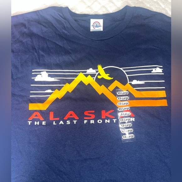 ‼️ Vibtage Original Alaska Tourist T-Shirt 🌨️🏔️- 2XL - Picture 1 of 4